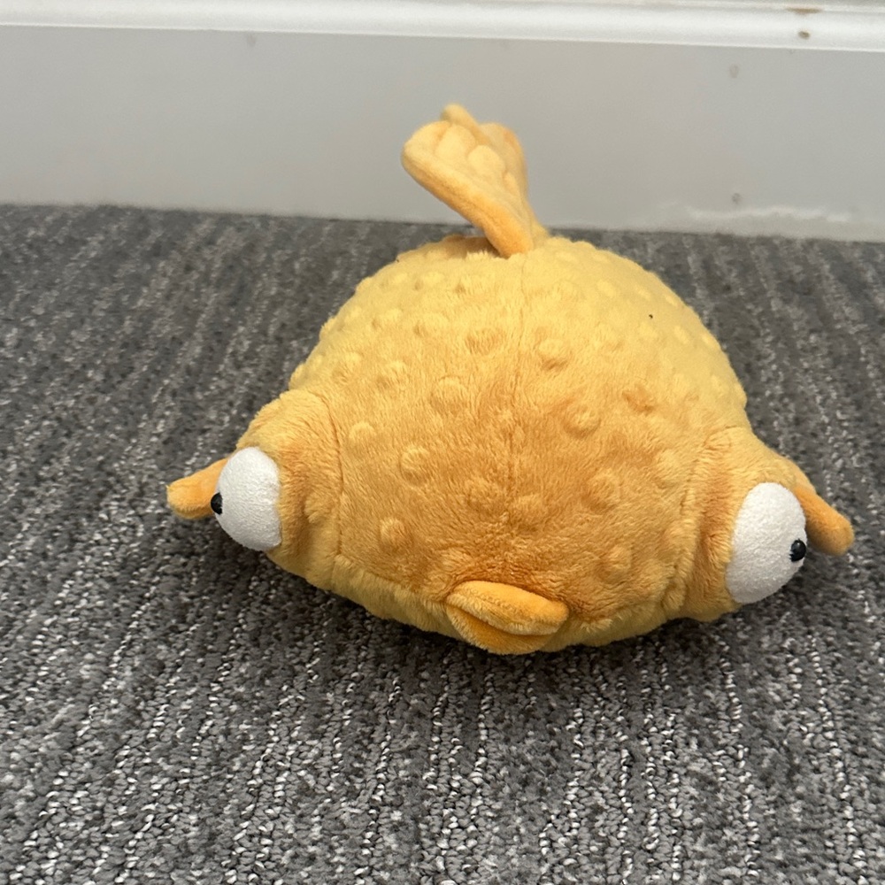 Jelly Cat Yellow Plush Fish Toy
